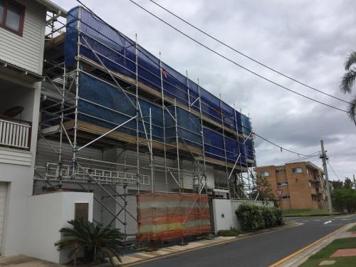 Aluminium Scaffold Close Up