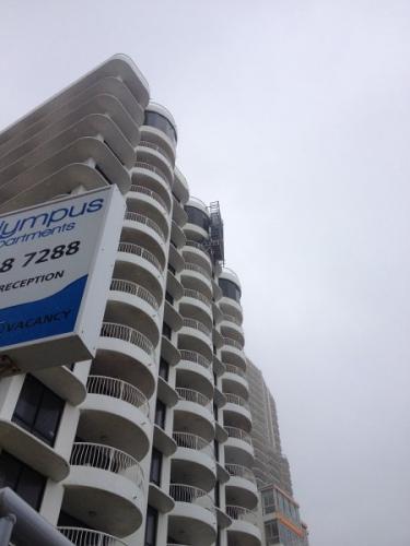 Aluminium Scaffold Olympus Apartments