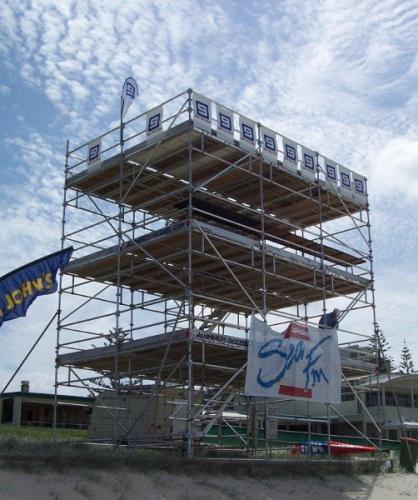 Aluminium Scaffold Viewing Platform